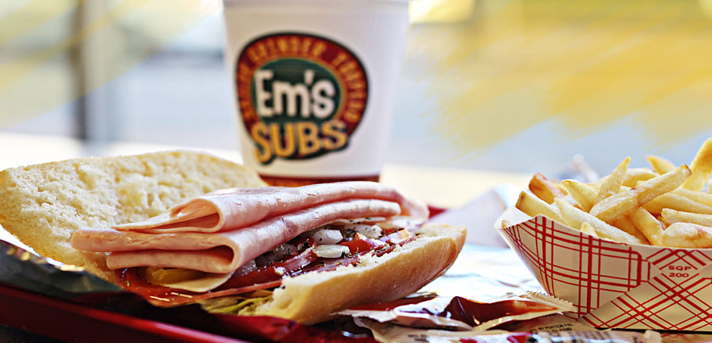 Em's Original Sub Combo with Fries and Soft Drink